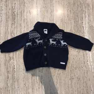 Janie & Jack Boys Button Down Sweater
